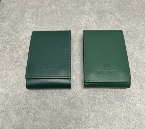 Rolex astuccio verde - , pelle