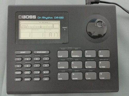 Boss 550 rhythm - dr-550, dr.