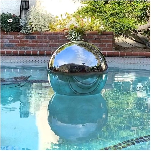 Decorative silver mirror - silver,