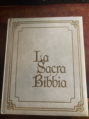Sacra bibbia velar volume - la,