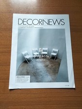 SEDIE PIANA DAVID CHIPPERFIELD DESIGN PER ALESSI VINTAGE AD PUBBLICITA