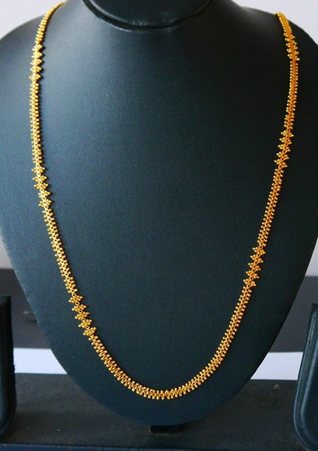 Collana lunga placcata oro - lunga,