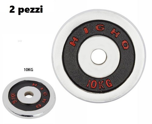 Coppia dischi piastre pesi - x,