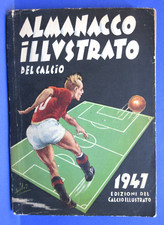 ALMANACCO ILLUSTRATO DEL CALCIO 1947 Rizzoli originale !!