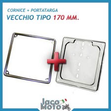 Cornice portatarga vecchio - cornice, +