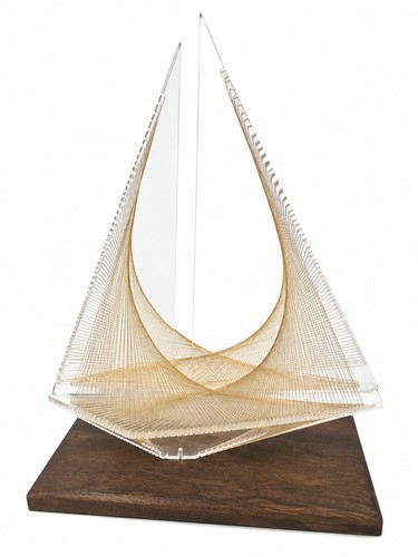 Scultura barca vela - barca, a