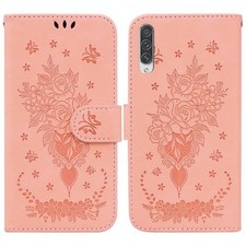 Per Samsung Galaxy A70 / A70s Case di telefono in pelle in pelle in rilievo a fa