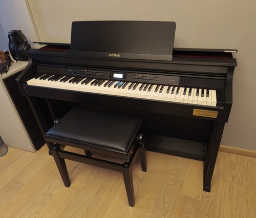 Casio 700 celviano bk - celviano,