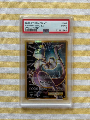 Pokemon mewtwo full art psa - mewtwo,