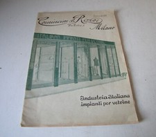 COMINCINI & RIZZO. INDUSTRIA ITALIANA IMPIANTI/ARREDI PER VETRINE D'EPOCA