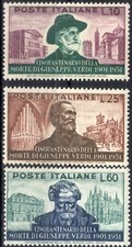 1951 italia repubblica Verdi