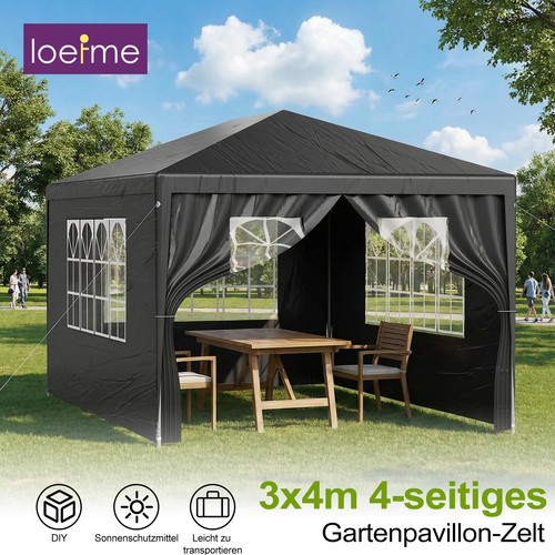 Gazebo 3x3m 3x4m tenda - 3x4m,