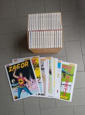  Strisce di ZAGOR Serie dal n°1 al n°36 Anastatiche con cofanetto raccoglitore 