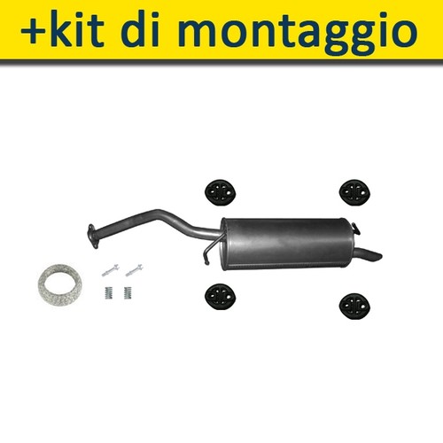 Silenziatore marmitta - silenziatore,