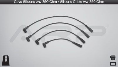 Kit serie cavi candele - kit, fiat