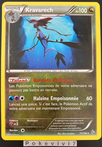 Carte pokemon kravarech - pokemon, 71/106