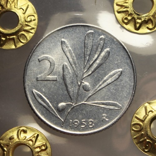 Lire 1958 spl fdc - lire,