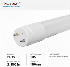 Tubo LED SMD Nano-Plastic T8