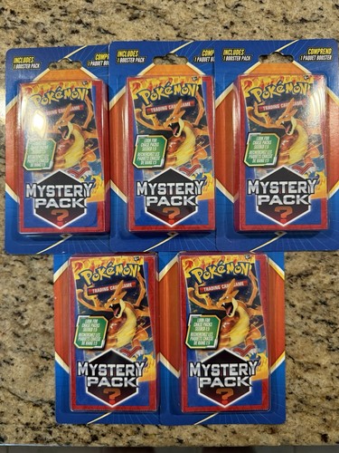 Pokémon mystery booster packs - mystery,