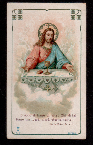 Santino holy card - a6,