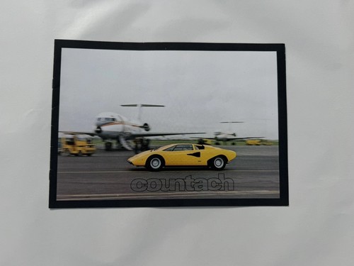 Brochure lamborghini countach - lamborghini,