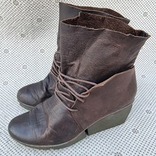 Trippen Dark Brown Platform