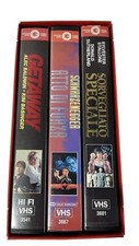 videocassette vhs Film Azione