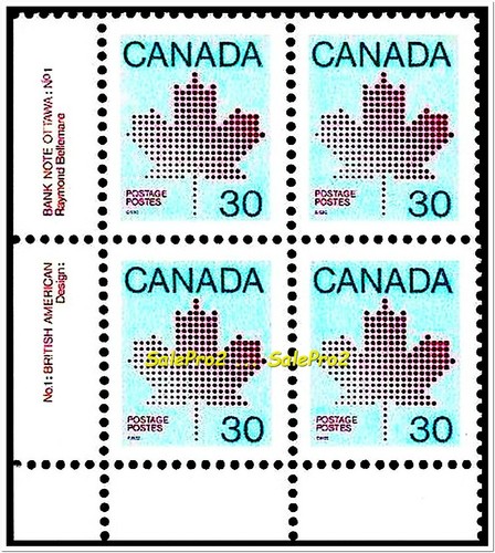 Canada 1982 foglia acero - foglia, d'acero