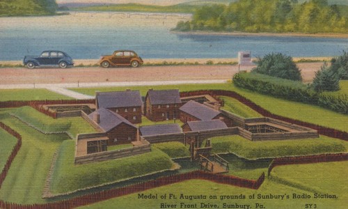 Cartolina sunbury pennsylvania - cartolina,