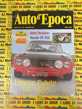 Rivista AUTO D'EPOCA anno XVII
