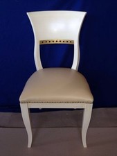 SEDIA BIANCA BIANCO  IN LEGNO