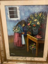quadro olio su tela con