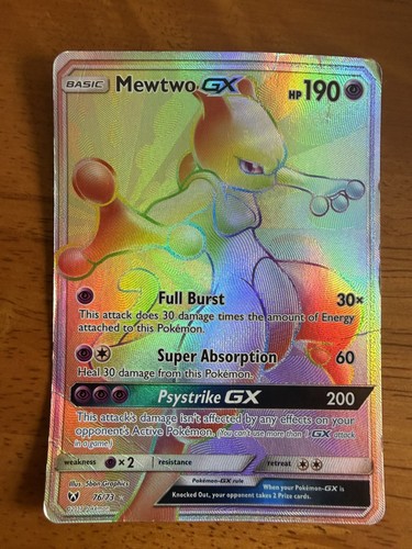 Mewtwo 76 73 - gx, (secret)