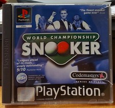 WORLD CHAMPIONSHIP SNOOKER PS1