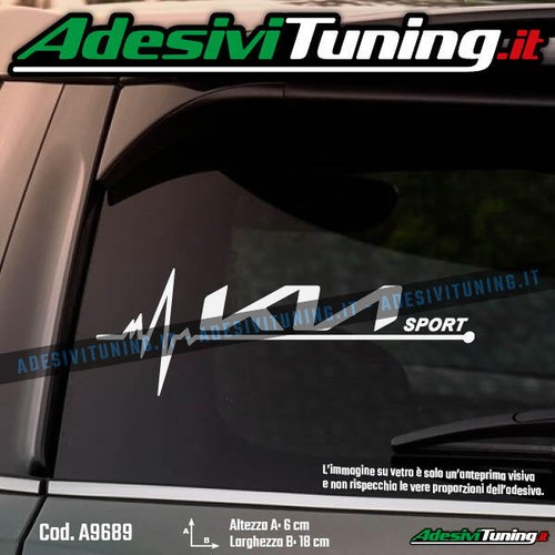 Adesivo kia new sport - adesivo,