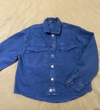 Zara Camicia Jeans Bambina Blu