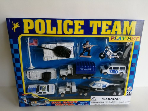 Scatola mezzi police team - 10,