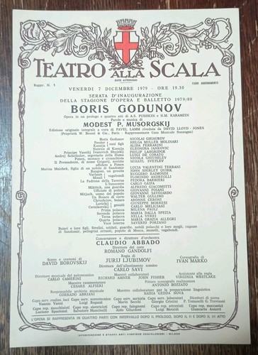 Locandina teatro alla scala - locandina,