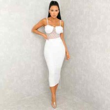 vestito lungo abito bianco