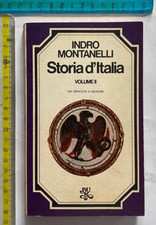 INDRO MONTANELLI STORIA D'ITALIA VOLUE II BUR RIZZOLI SPEDIZIONE CON CORRIERE SD