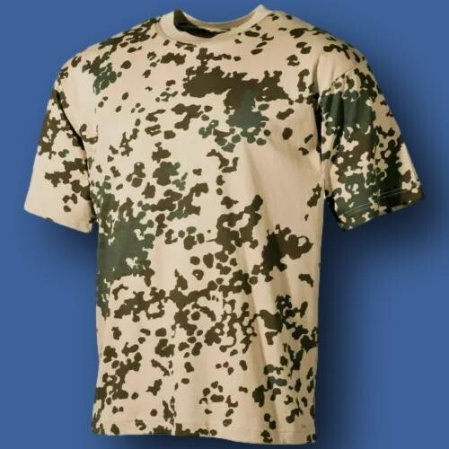 Shirt mimetica tedesca - mimetica,