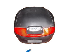 Bauletto Shad SH 25 nero completo di chiave e piastra di fissaggio