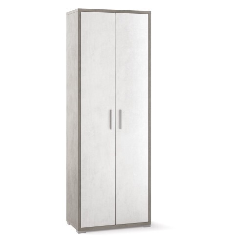 Armadio ante alto 200 - 200, grigio