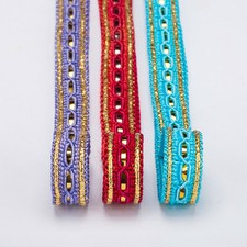 Neotrims Oro Metallico Nastro Per Decorazione Orli Treccia Artigianato Bordura