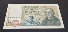 RARA CINQUEMILA 5000 LIRE COLOMBO 3 CARAVELLE R2 REPUBBLICA ITALIANA