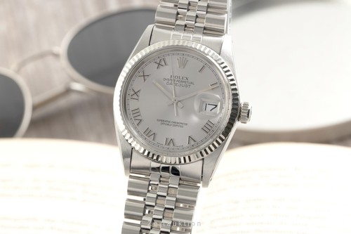Rolex datejust acciaio oro - datejust, 36