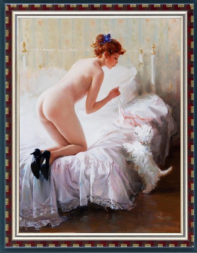 Original nude woman - original,