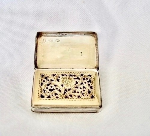 Vinaigrette argent massif - vinaigrette,