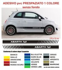 Strisce adesive Fiat 500 595 Abarth laterali fiancate adesivi stickers tuning