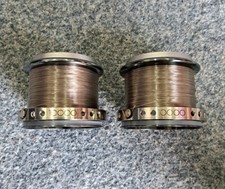 2 bobine di ricambio Shimano Super Ultegra 10000 XSA bobine elettriche pesca alla carpa fishing 